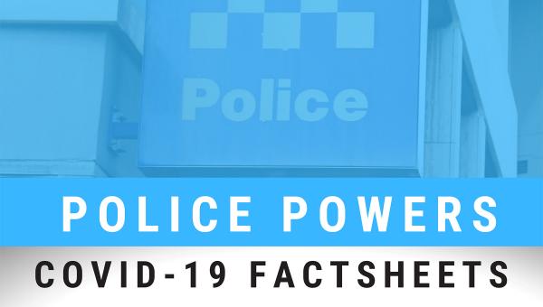 Nsw Police Powers Fines And Covid 19 Resources And Factsheets Redfern Legal Centre