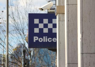 Police sign taken in Redfern