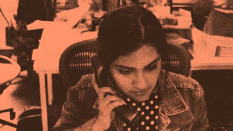 Women on phone 