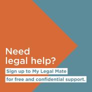 Need legal help? Sign up for My Legal Mate