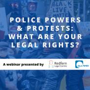 Police powers and protests