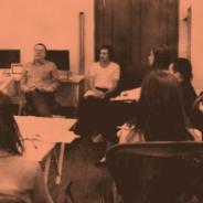 Students in a classroom